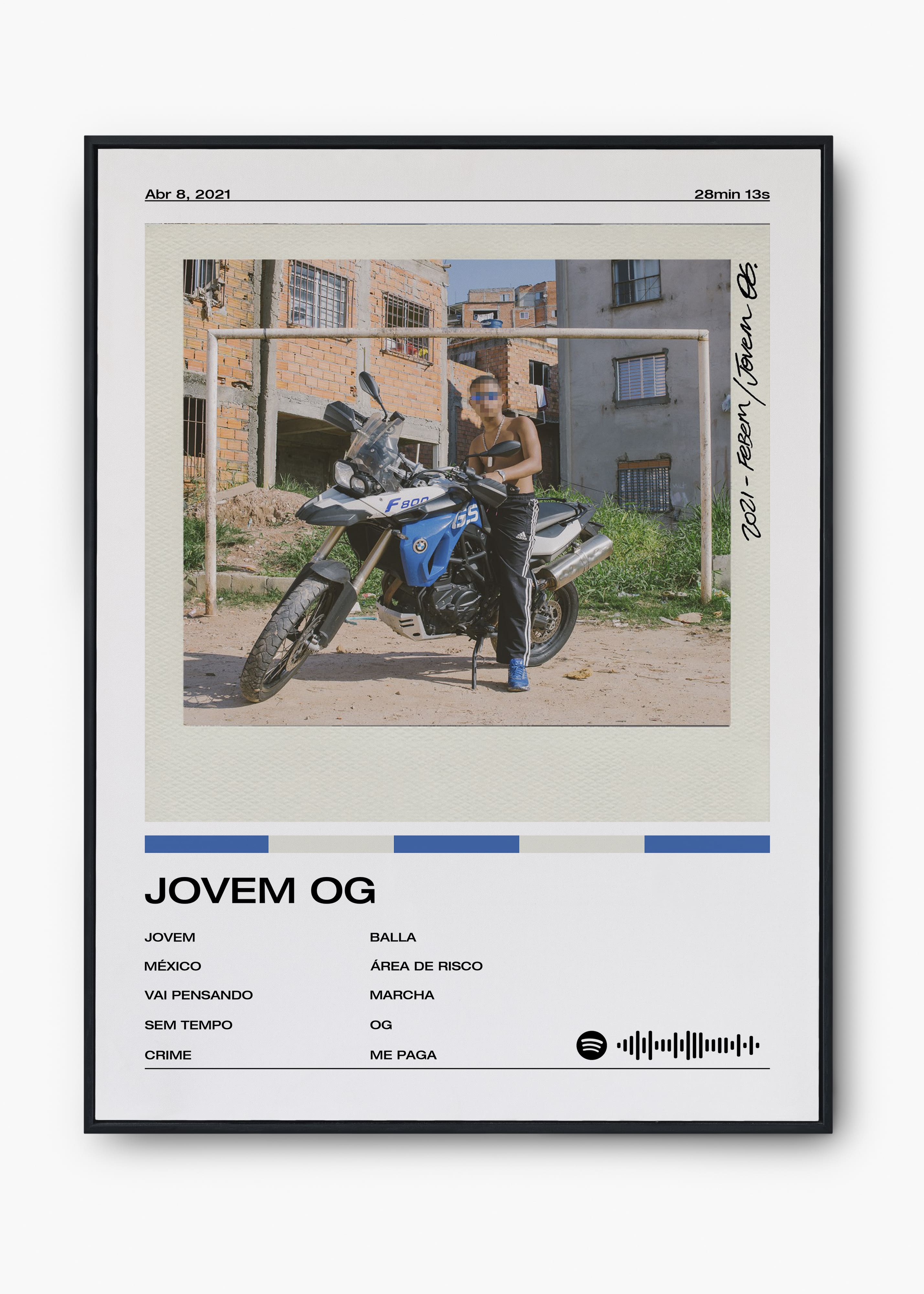 Quadro Febem Jovem OG
