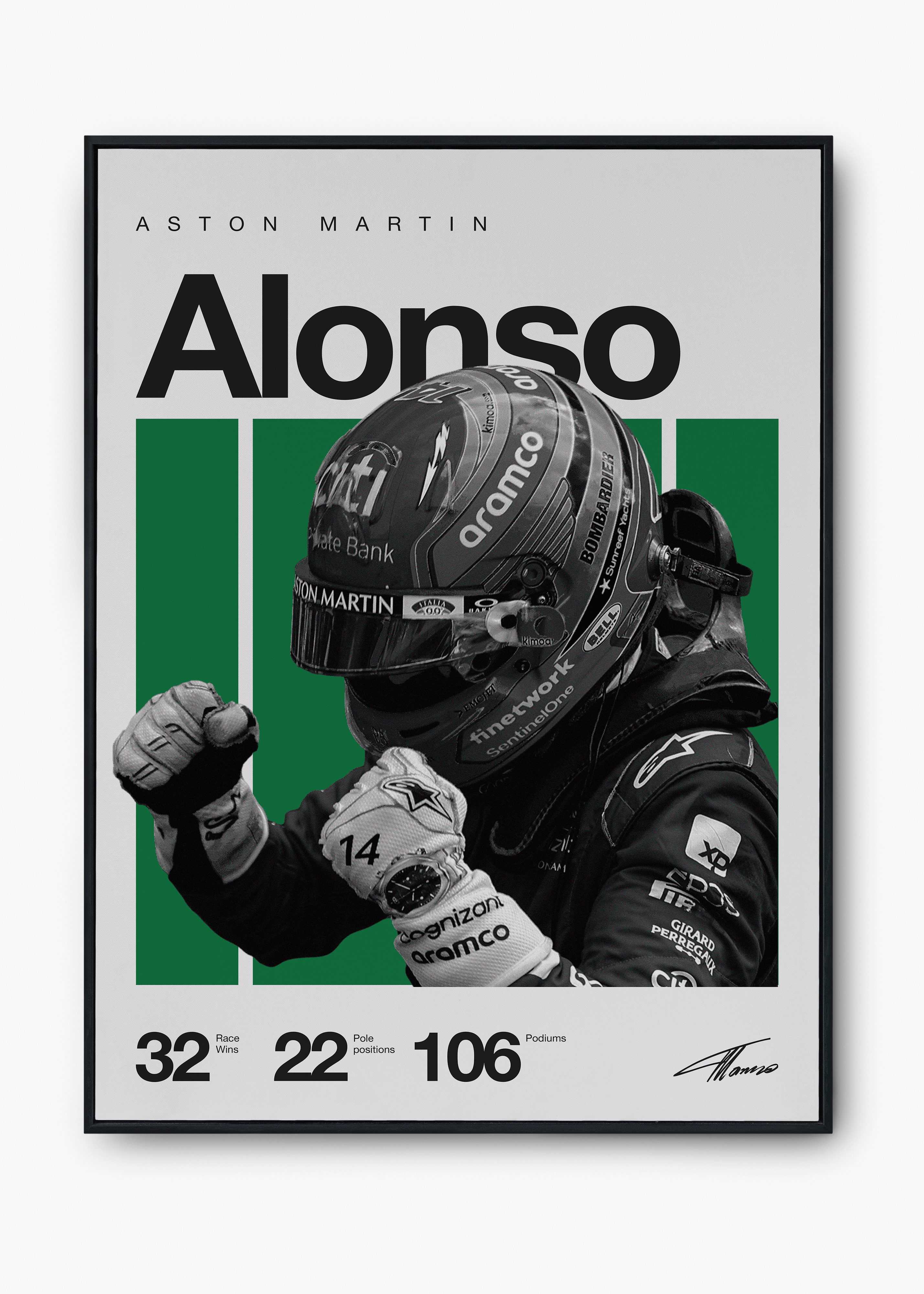 Quadro Fernando Alonso F1