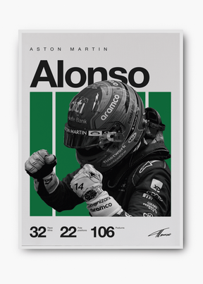Quadro Fernando Alonso F1