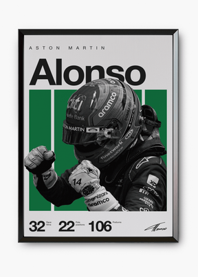 Quadro Fernando Alonso F1