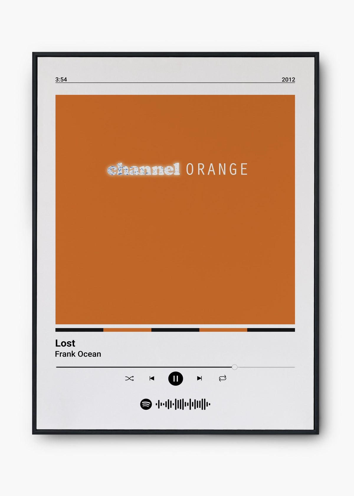 Quadro Frank Ocean Lost