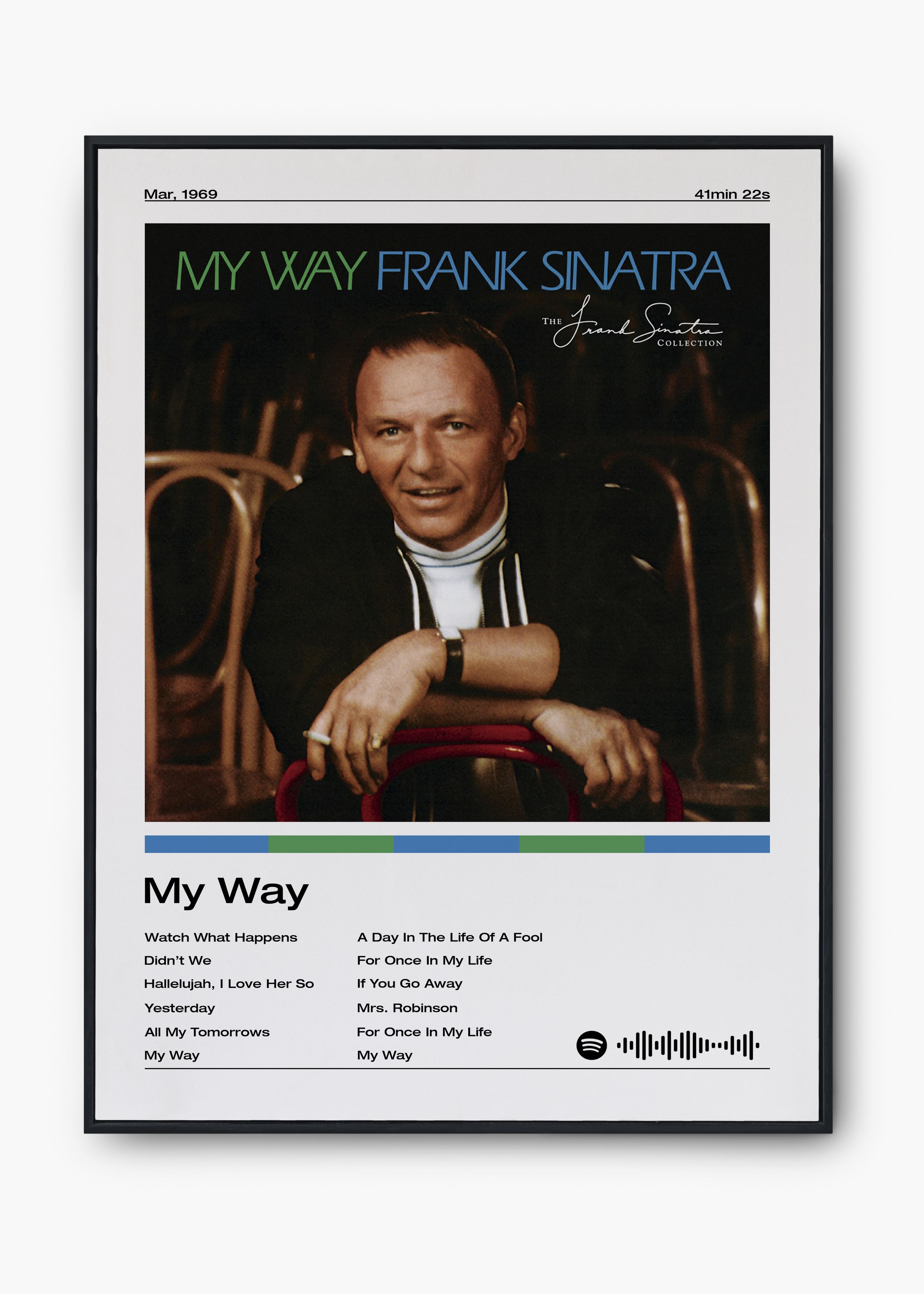 Quadro Frank Sinatra My Way