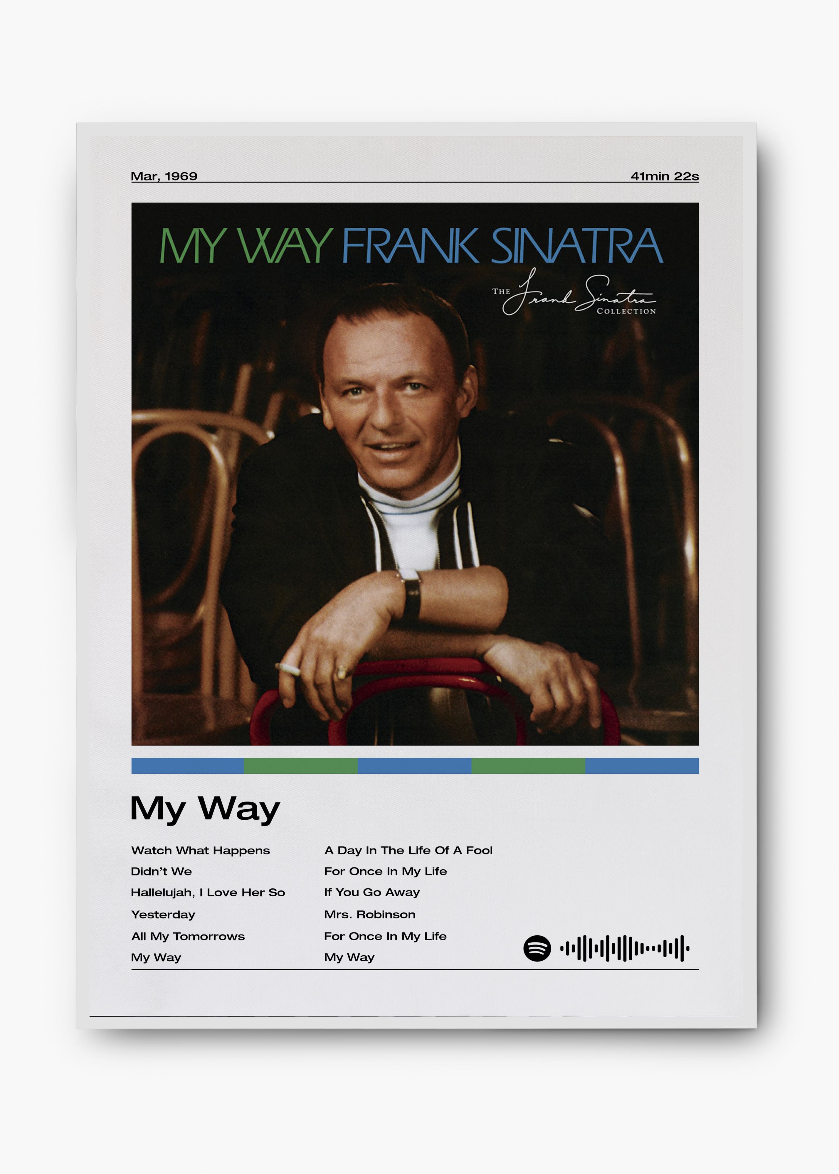 Quadro Frank Sinatra My Way