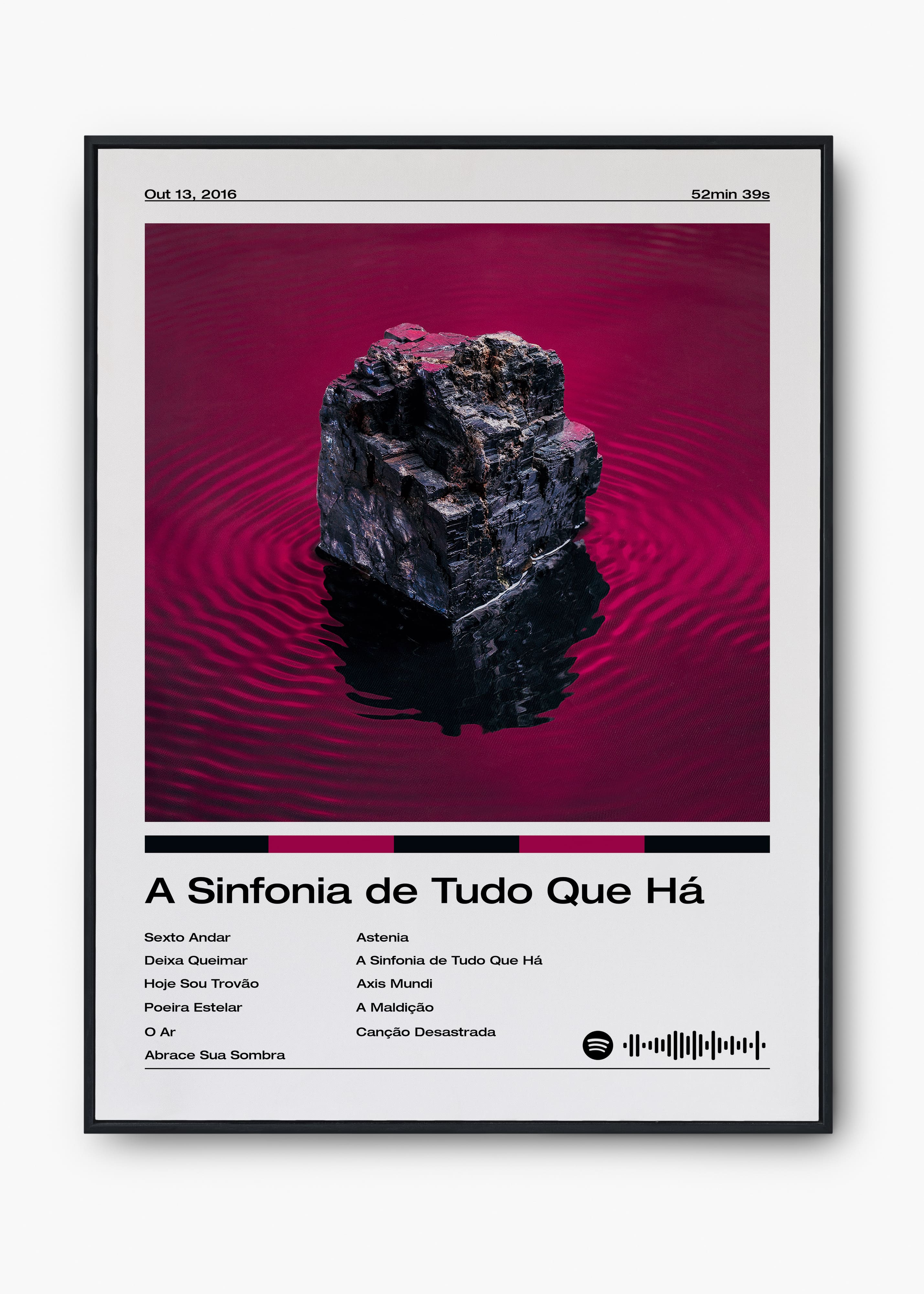 Quadro Fresno A Sinfornia de Tudo Que Há