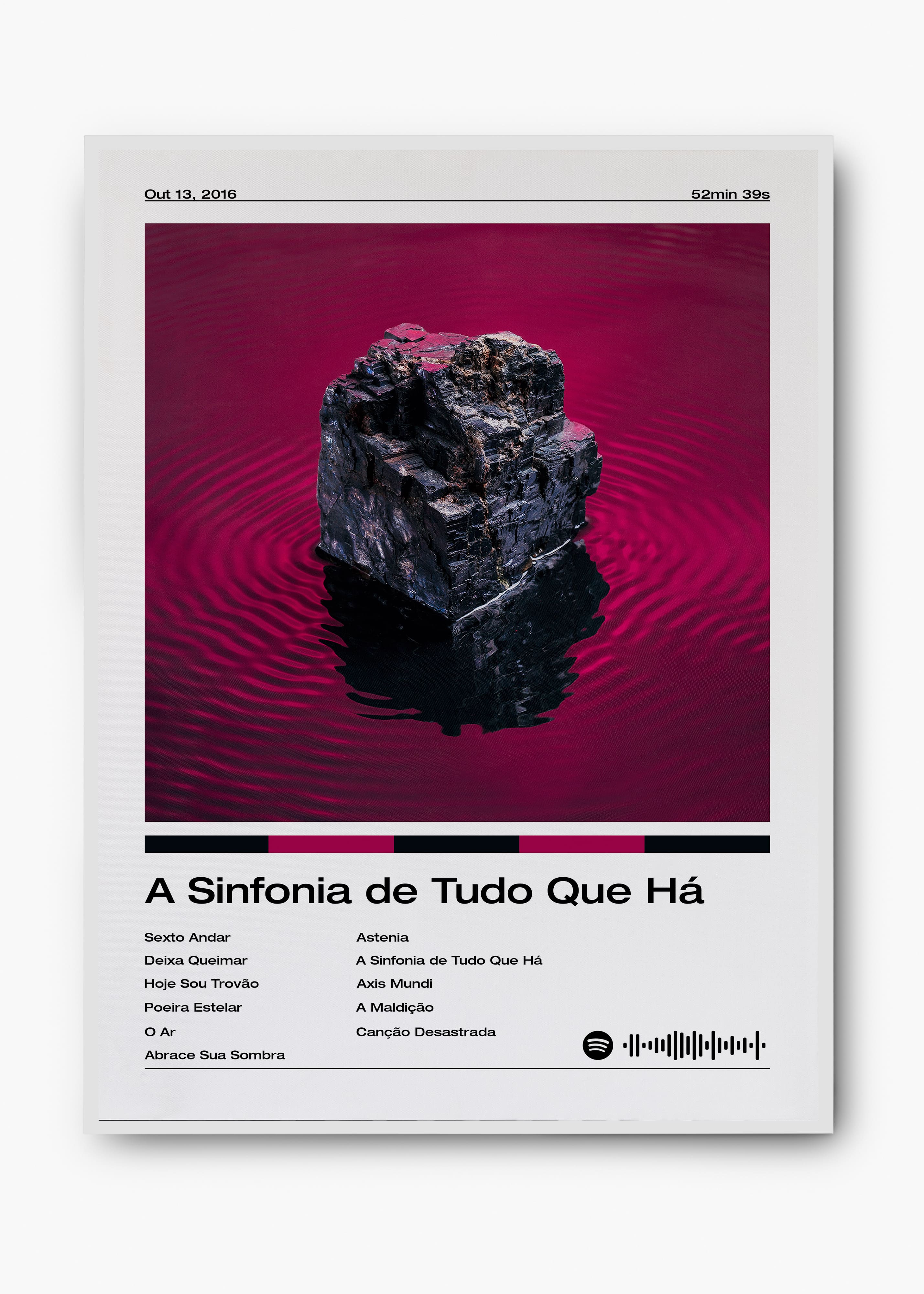 Quadro Fresno A Sinfornia de Tudo Que Há
