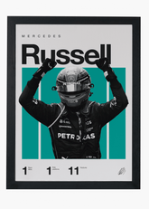 Quadro George Russel F1