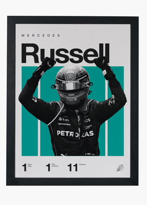 Quadro George Russel F1