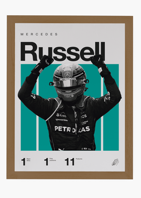 Quadro George Russel F1