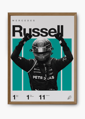 Quadro George Russel F1