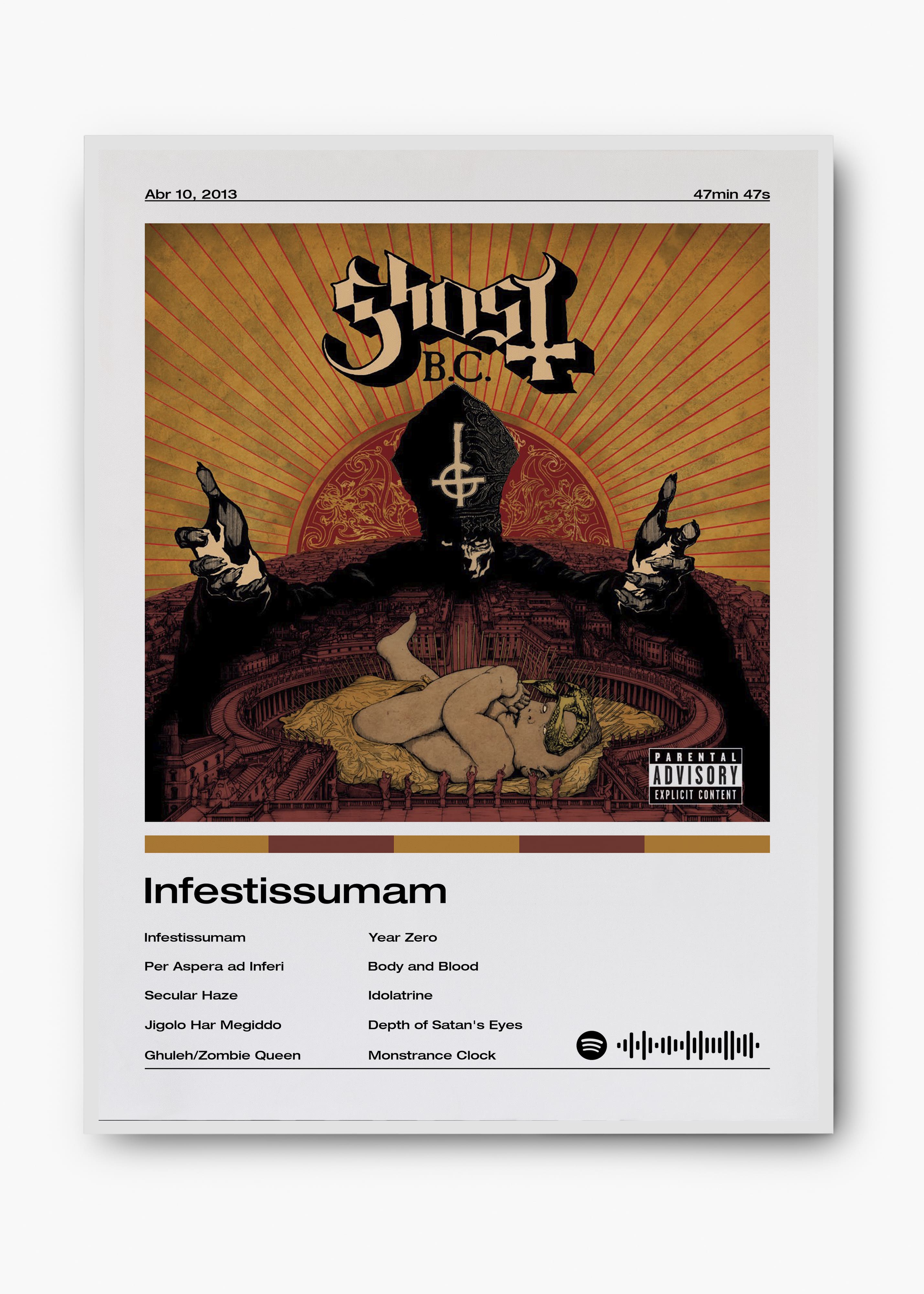 Quadro Ghost Infestissumam
