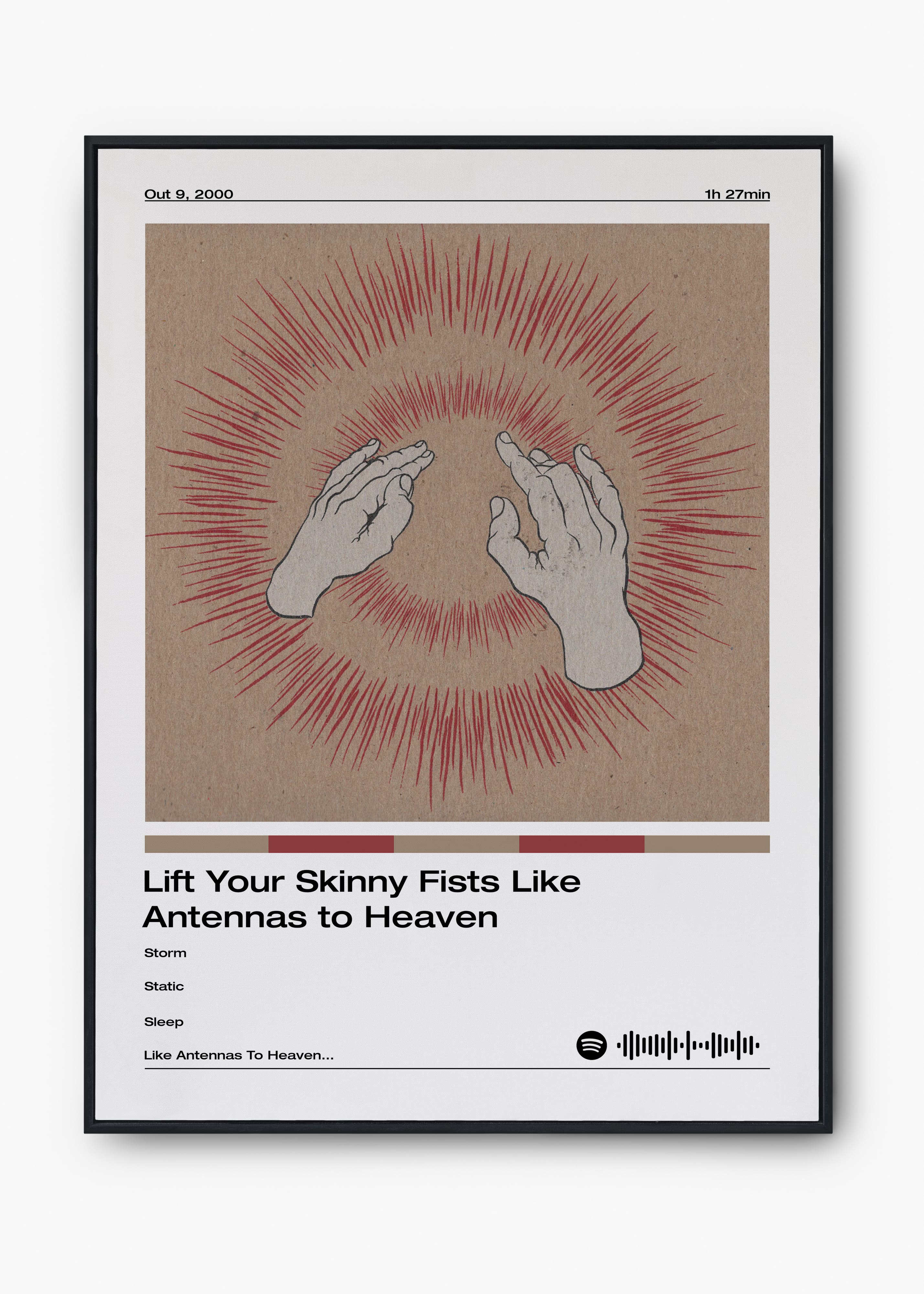 Quadro Godspeed You! Black Emperor Lift Your Skinny Fists