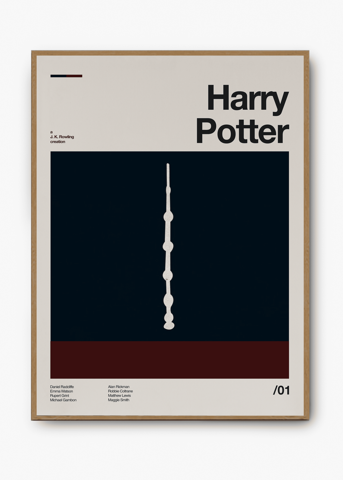 Quadro decorativo Harry Potter — arte de cinema para parede | Cübe Quadros