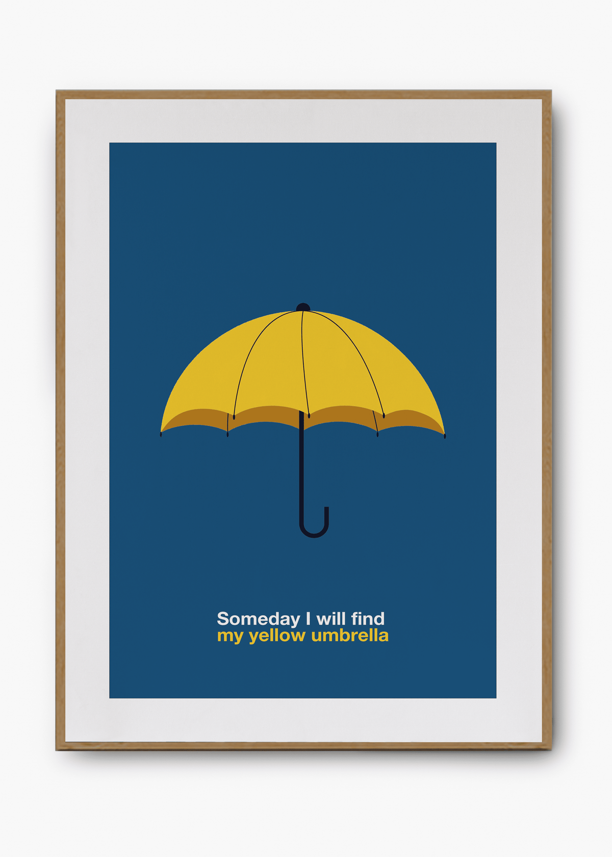 Quadro decorativo How I Met Your Mother — arte de série para parede | Cübe Quadros