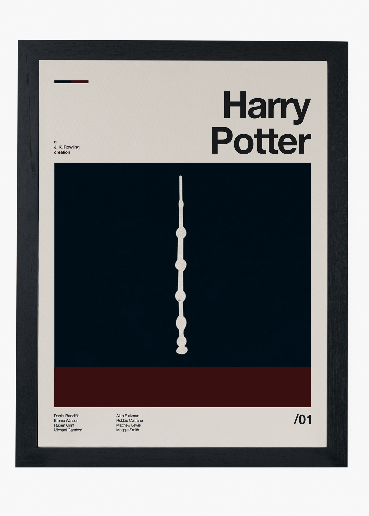 Quadro decorativo Harry Potter — arte de cinema para parede | Cübe Quadros