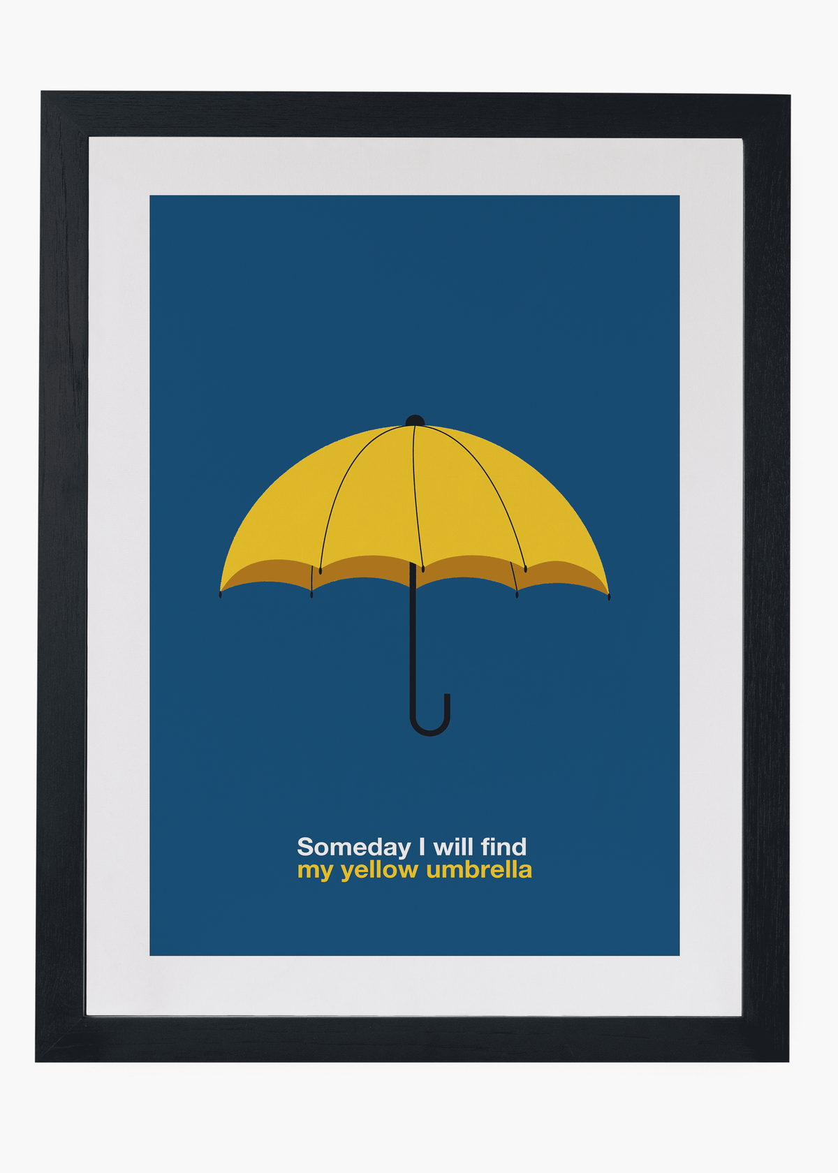 Quadro decorativo How I Met Your Mother — arte de série para parede | Cübe Quadros