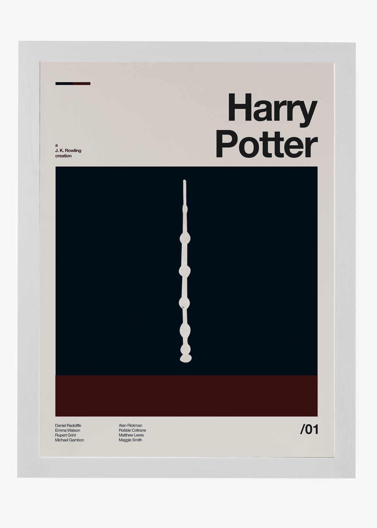 Quadro decorativo Harry Potter — arte de cinema para parede | Cübe Quadros