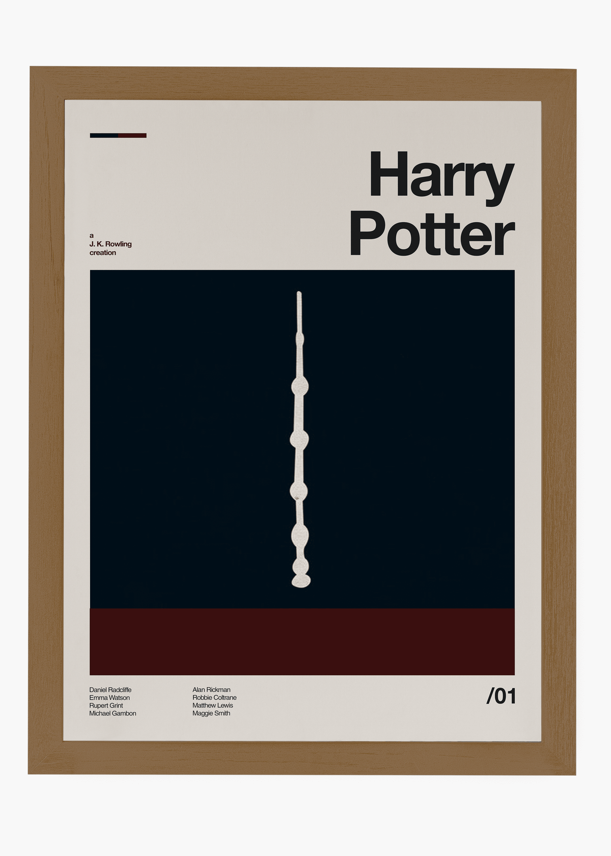 Quadro decorativo Harry Potter — arte de cinema para parede | Cübe Quadros