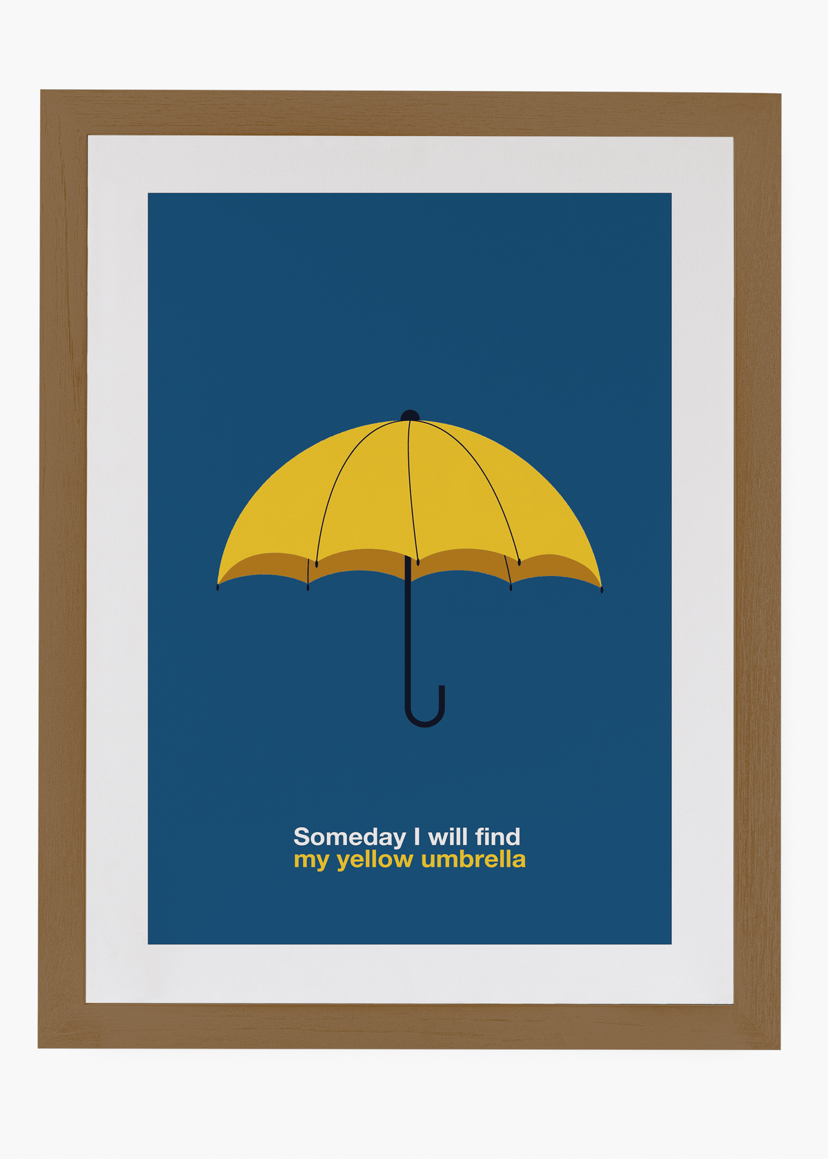 Quadro decorativo How I Met Your Mother — arte de série para parede | Cübe Quadros