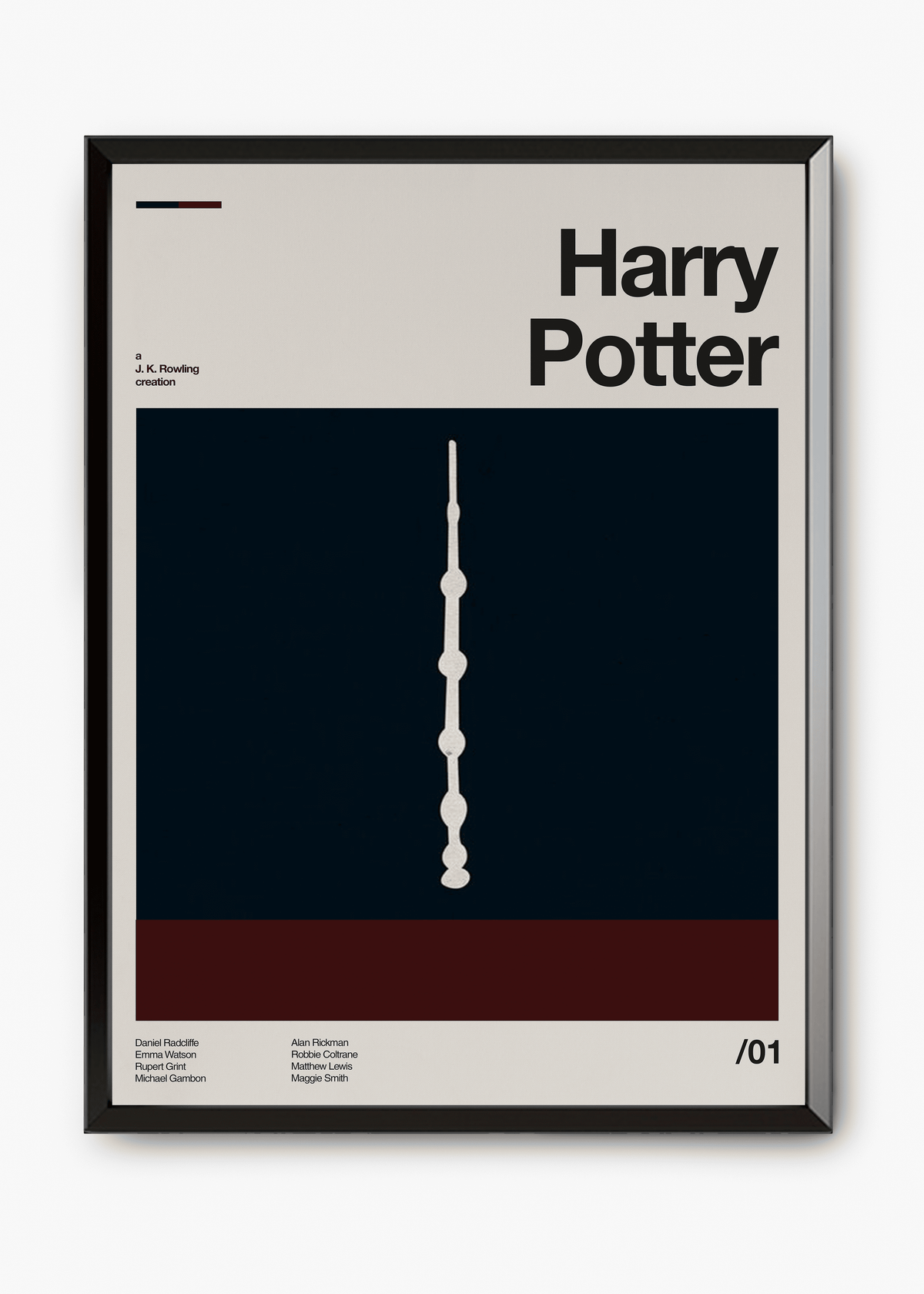 Quadro decorativo Harry Potter — arte de cinema para parede | Cübe Quadros