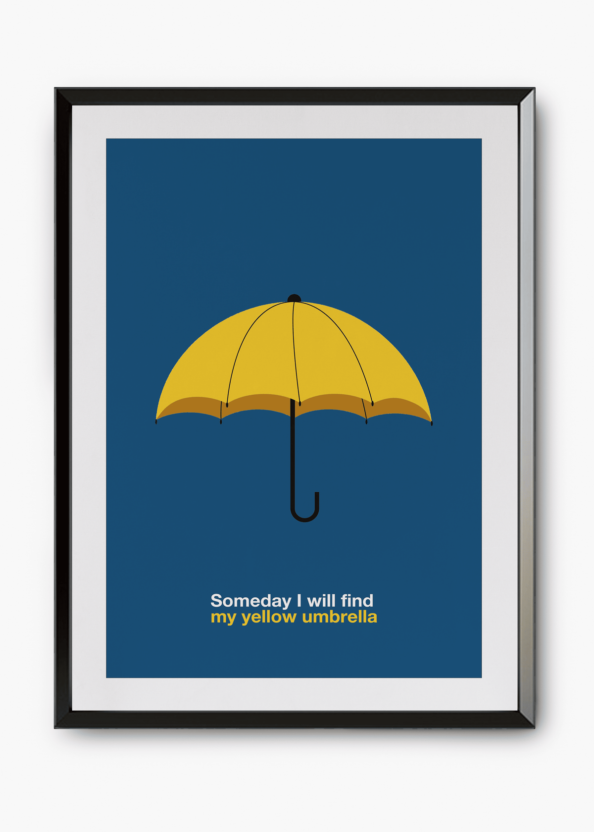 Quadro decorativo How I Met Your Mother — arte de série para parede | Cübe Quadros