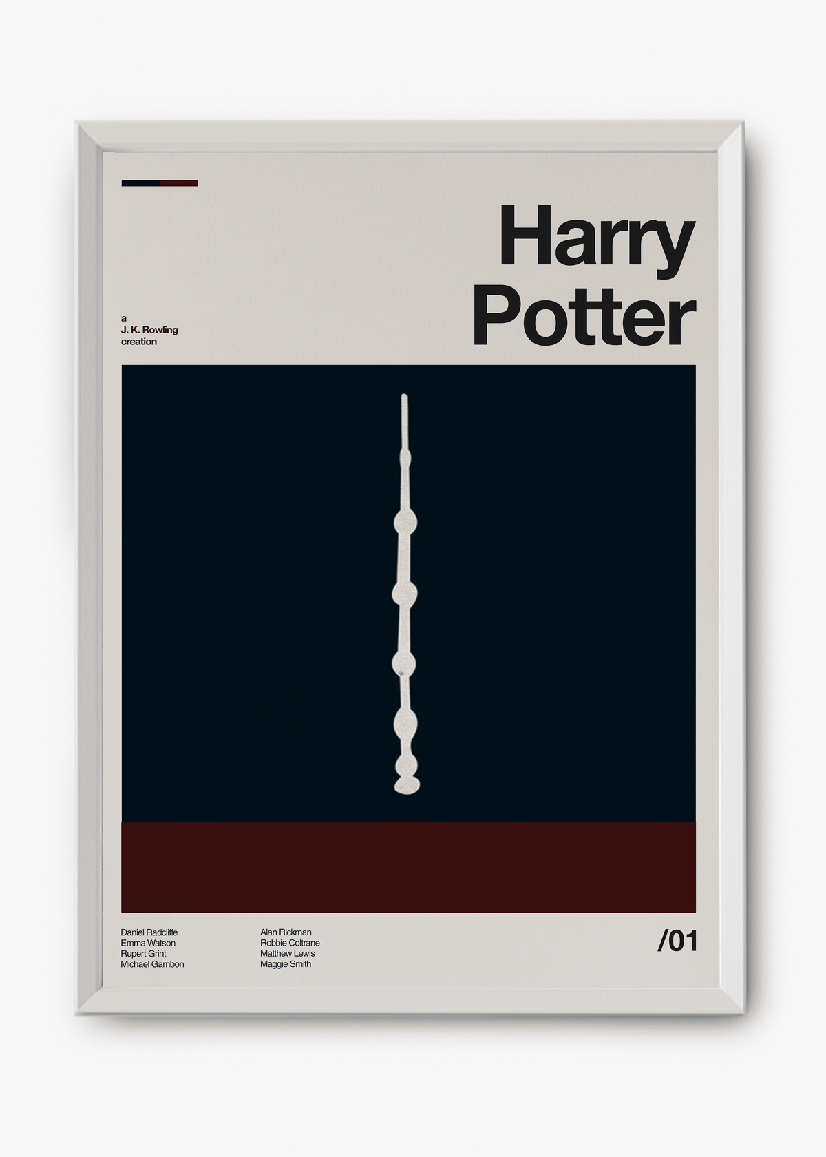 Quadro decorativo Harry Potter — arte de cinema para parede | Cübe Quadros