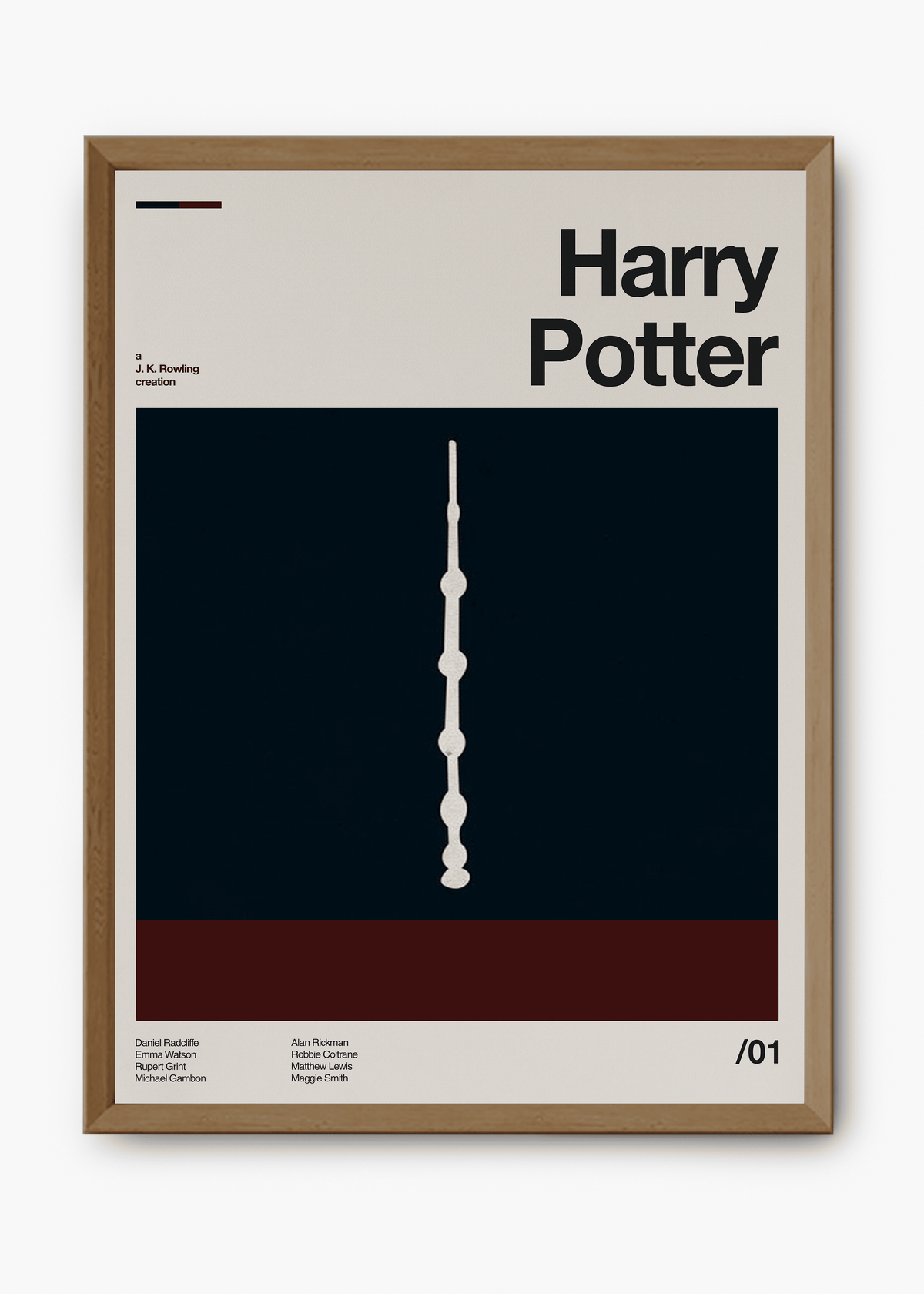 Quadro decorativo Harry Potter — arte de cinema para parede | Cübe Quadros