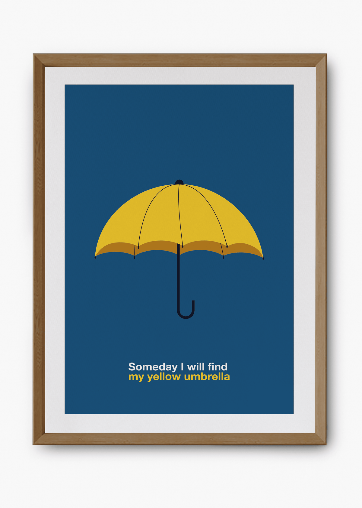 Quadro decorativo How I Met Your Mother — arte de série para parede | Cübe Quadros