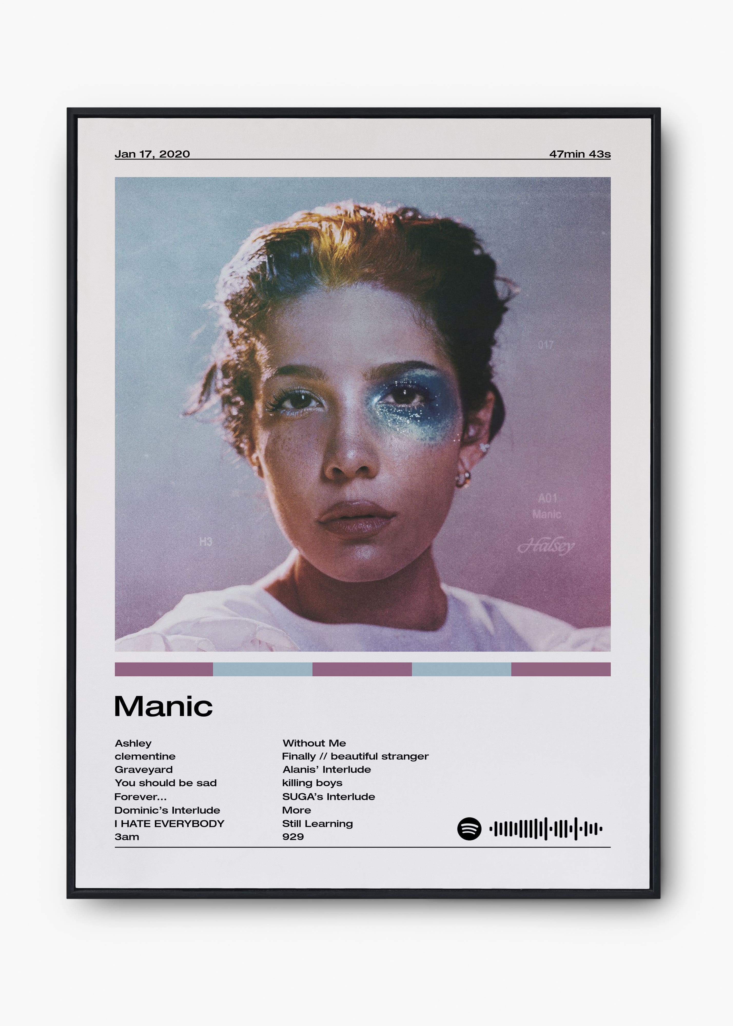 Quadro Halsey Manic