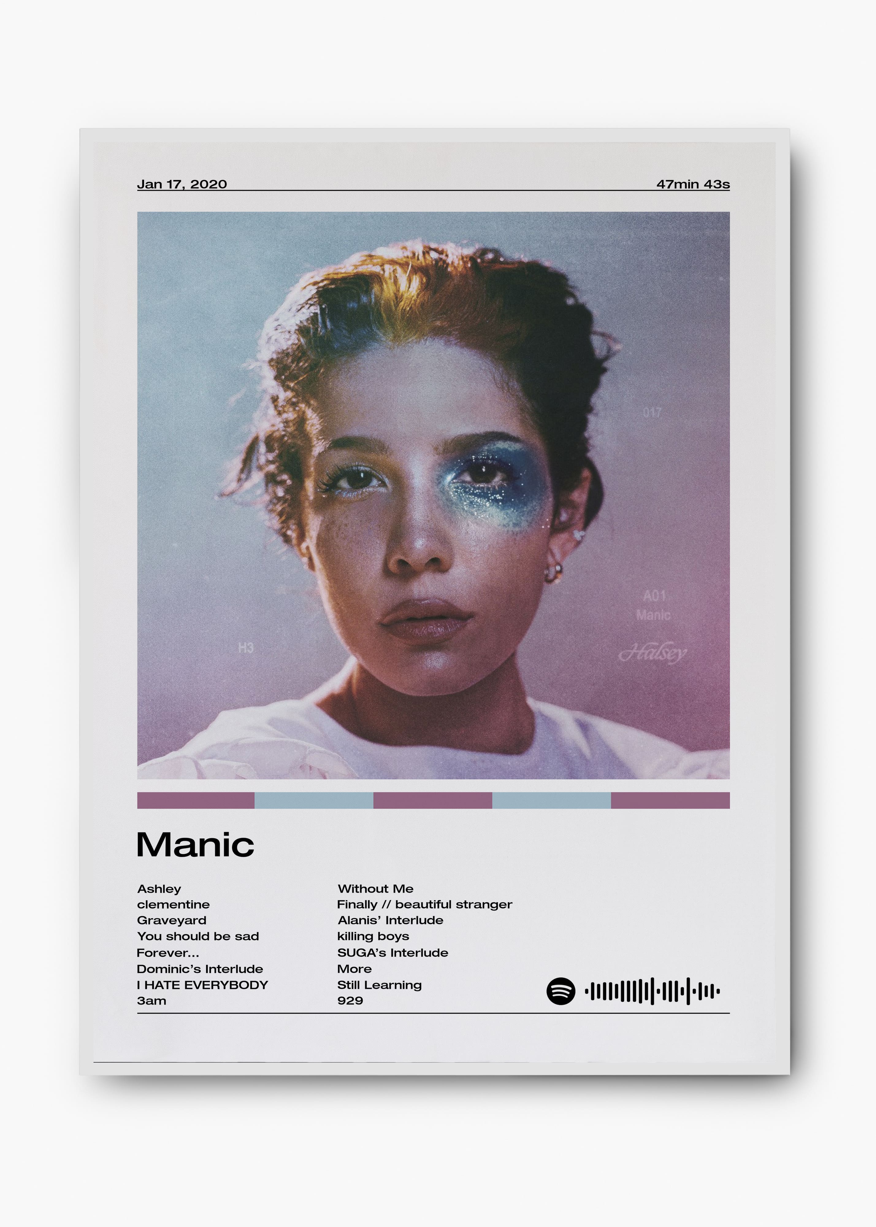 Quadro Halsey Manic