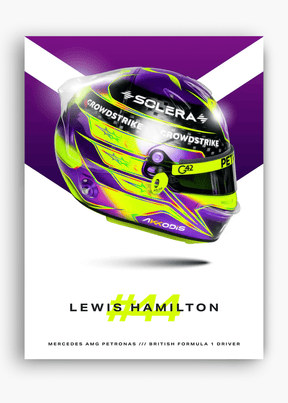 Quadro Lewis Hamilton 2024