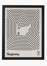 Quadro Hugaroring Hungria Mosaic