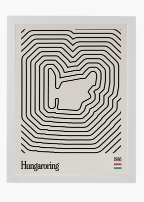 Quadro Hugaroring Hungria Mosaic
