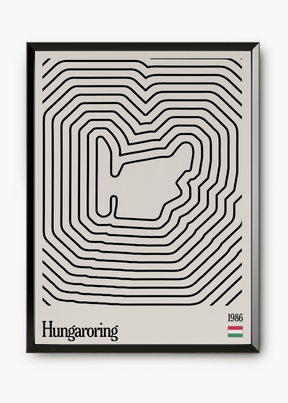 Quadro Hugaroring Hungria Mosaic