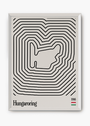 Quadro Hugaroring Hungria Mosaic