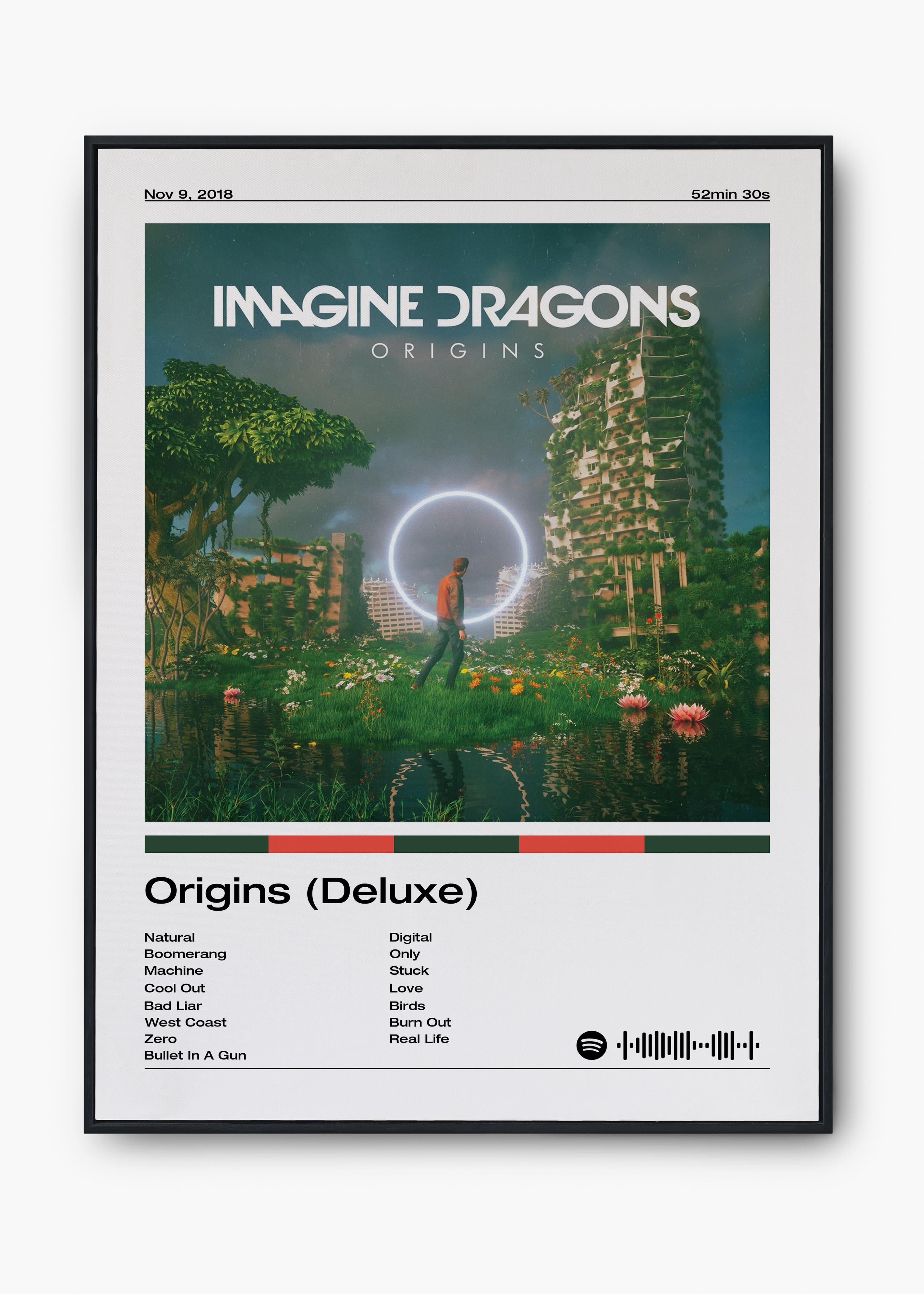 Quadro Imagine Dragons Origins