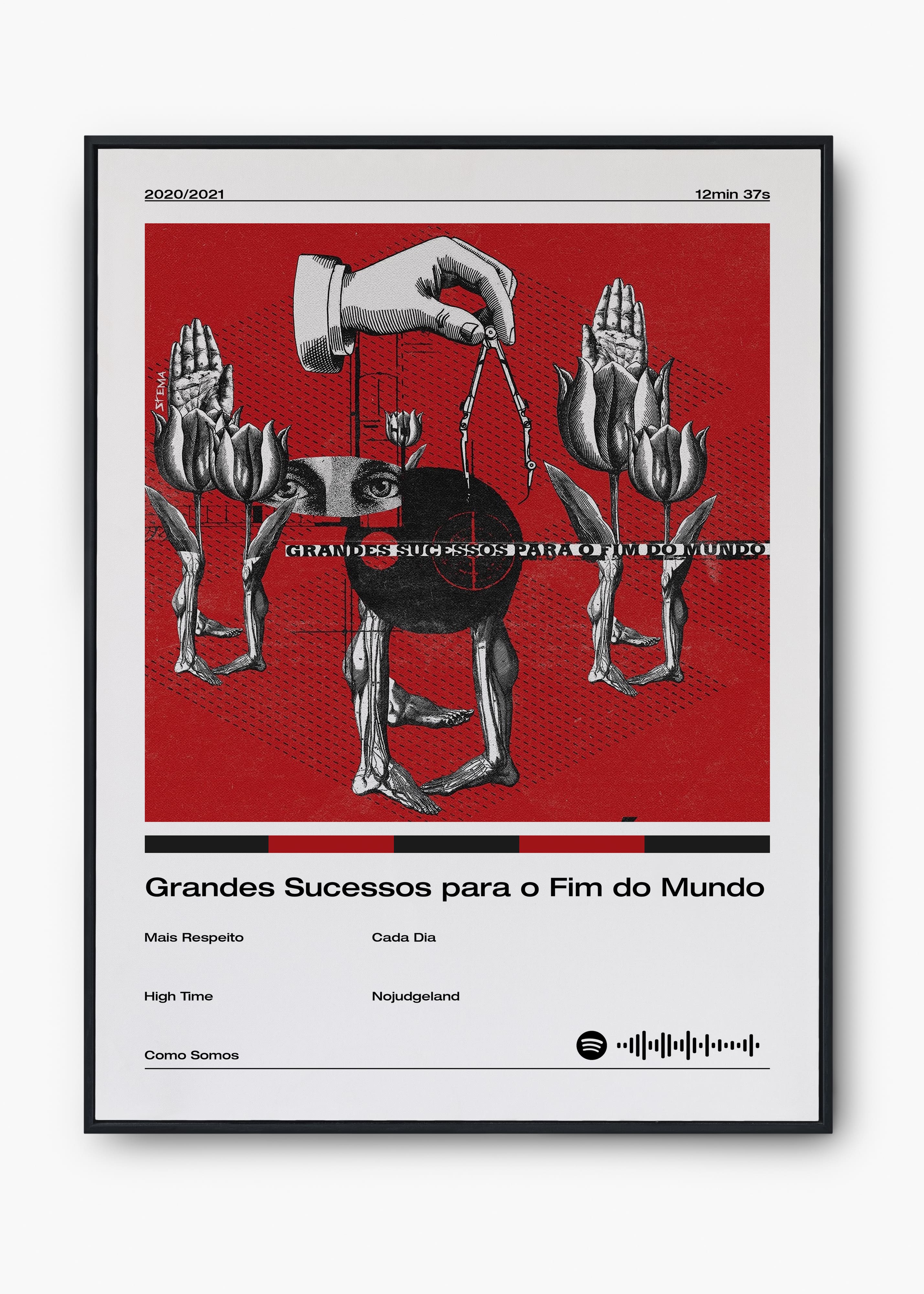 Quadro Insulto Aleatório Grandes Sucessos