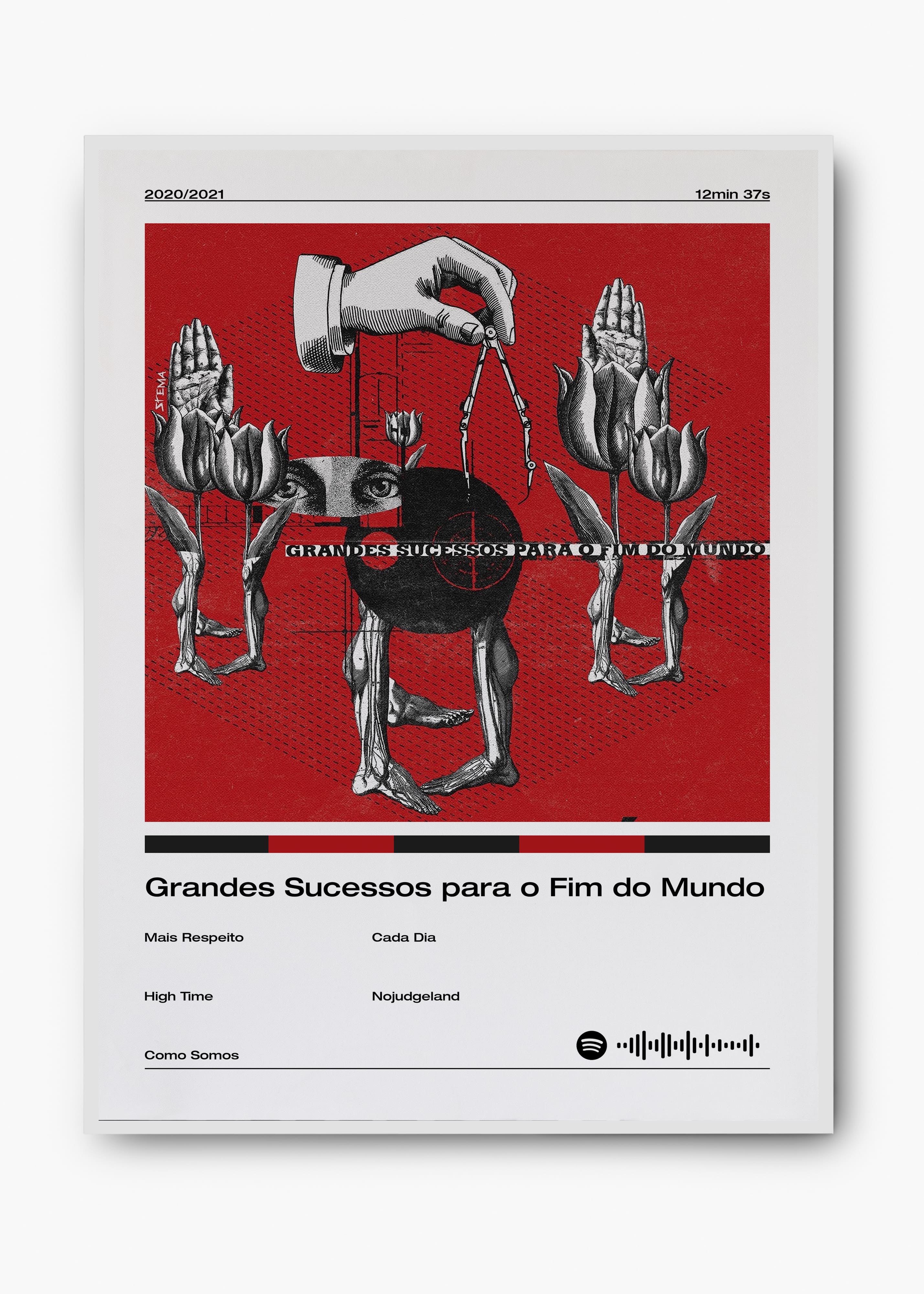 Quadro Insulto Aleatório Grandes Sucessos