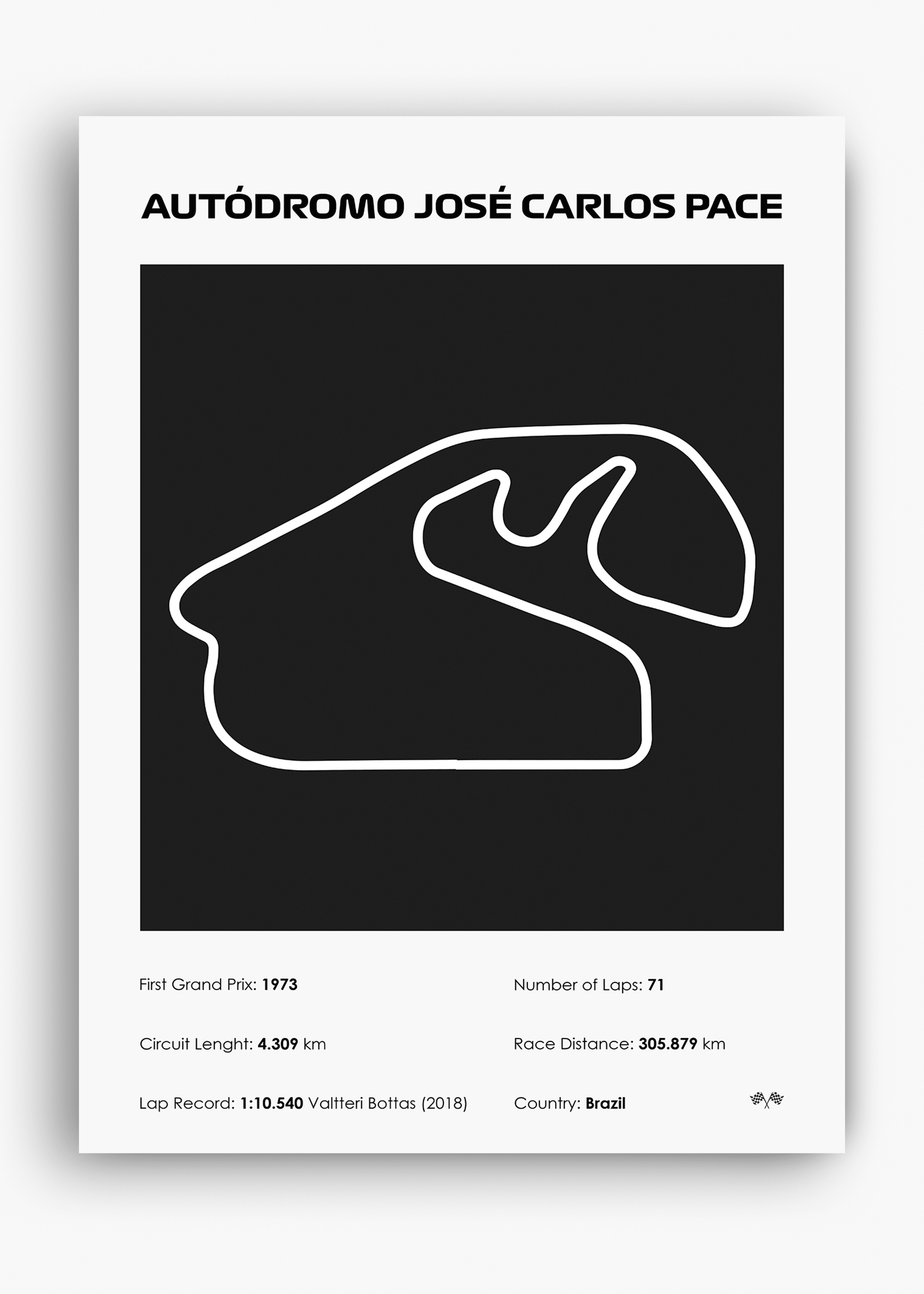 Quadro Interlagos Black