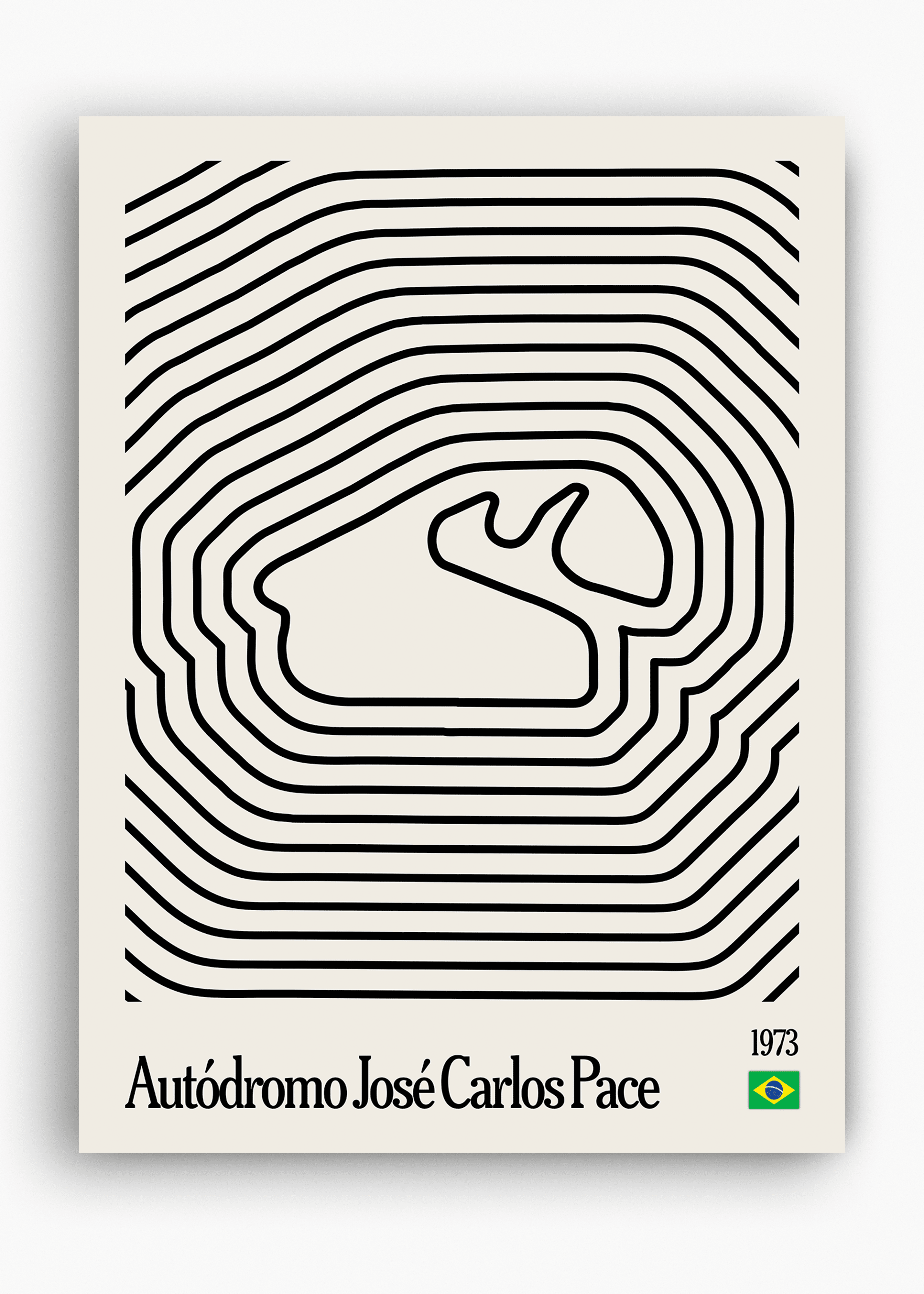 Quadro Interlagos Mosaic