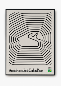 Quadro Interlagos Mosaic