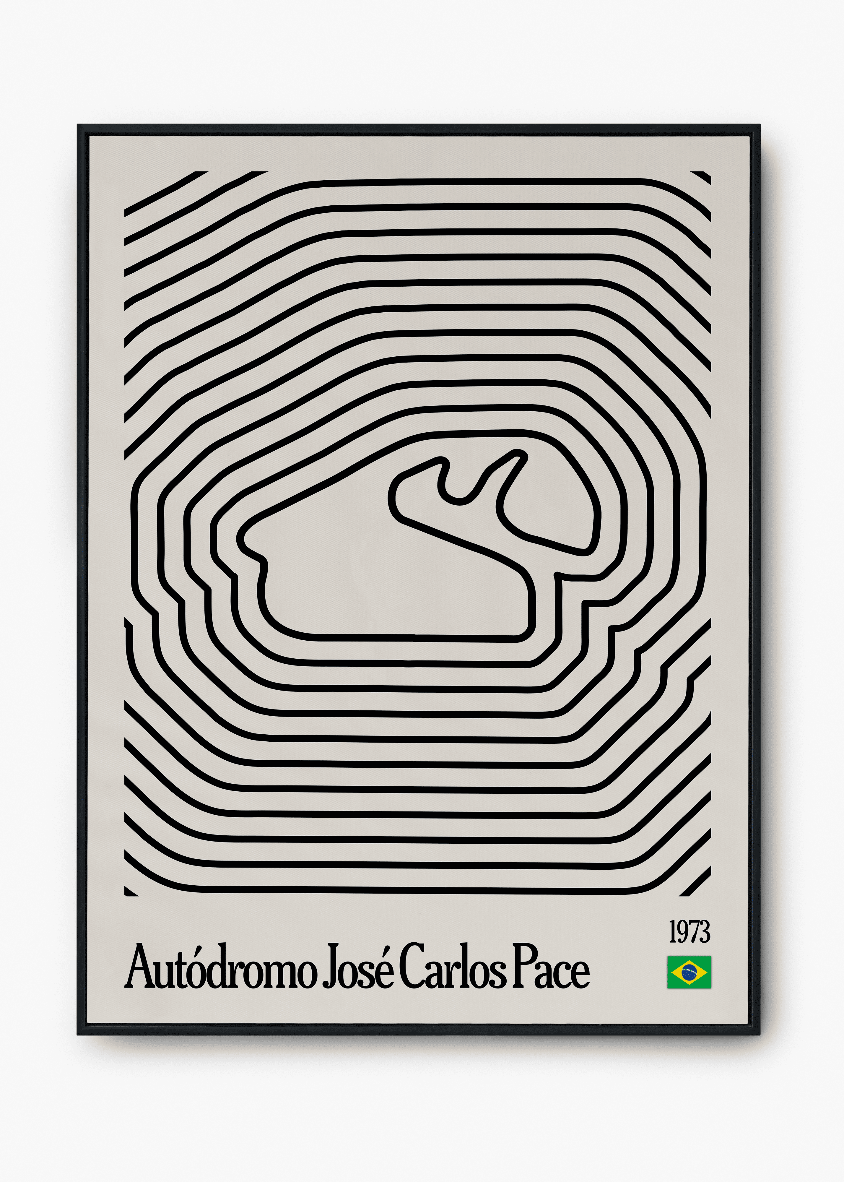 Quadro Interlagos Mosaic