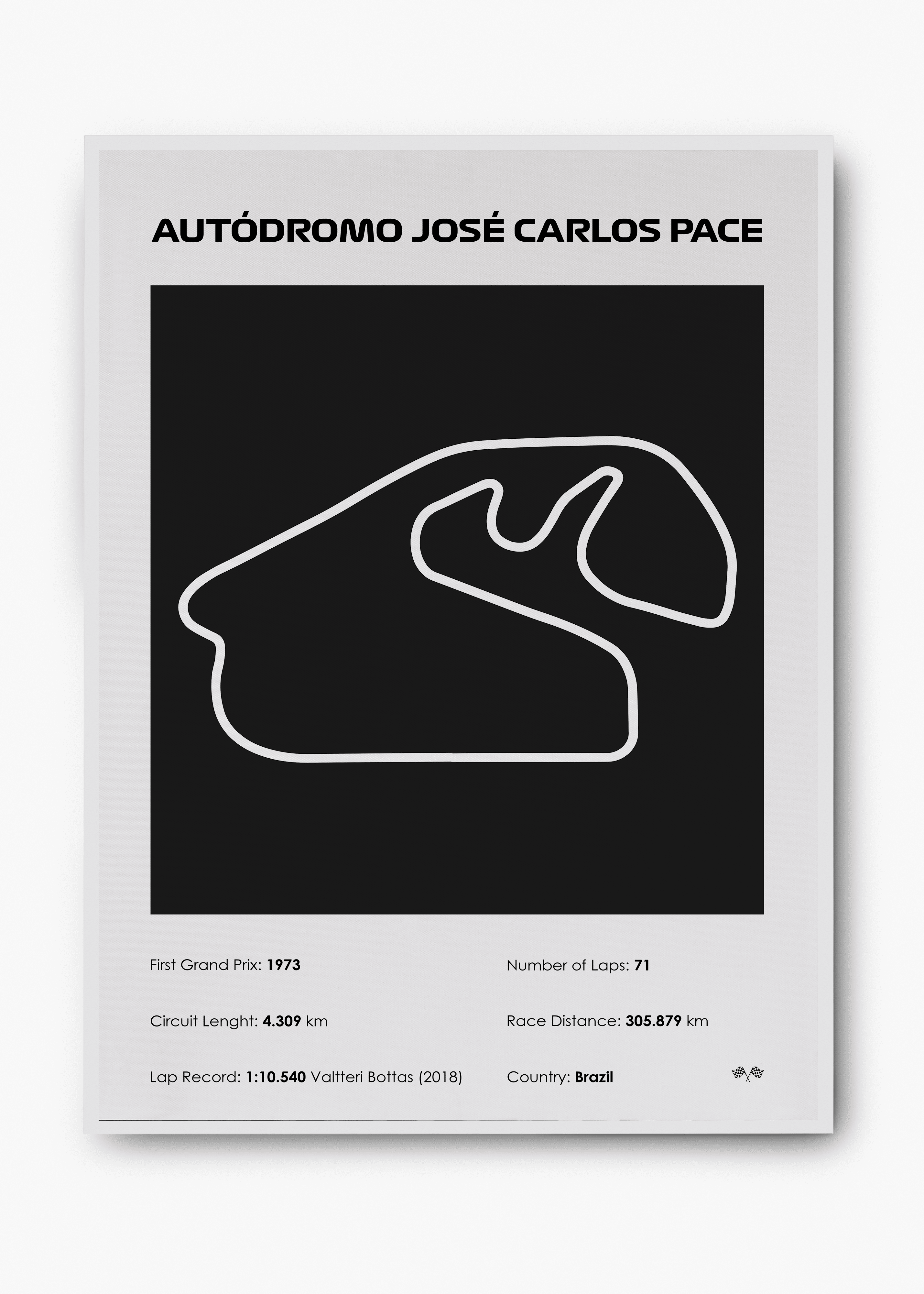 Quadro Interlagos Black