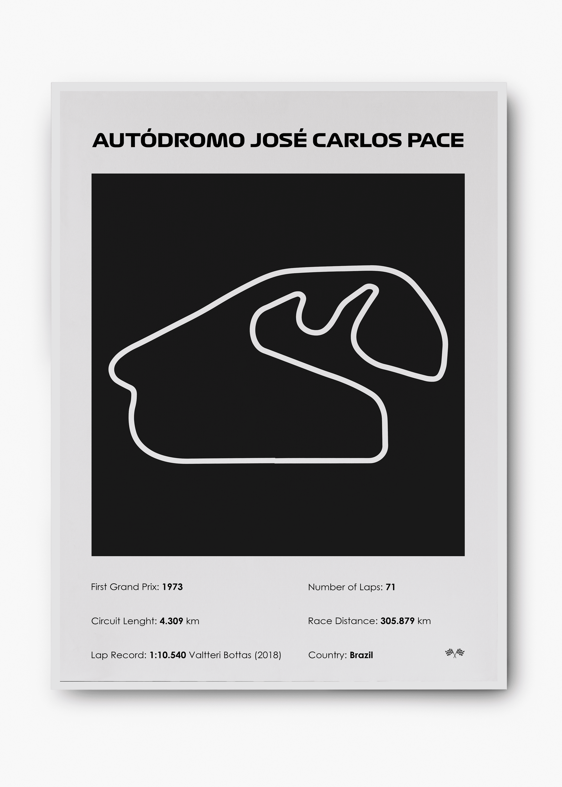 Quadro Interlagos Black