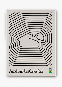 Quadro Interlagos Mosaic