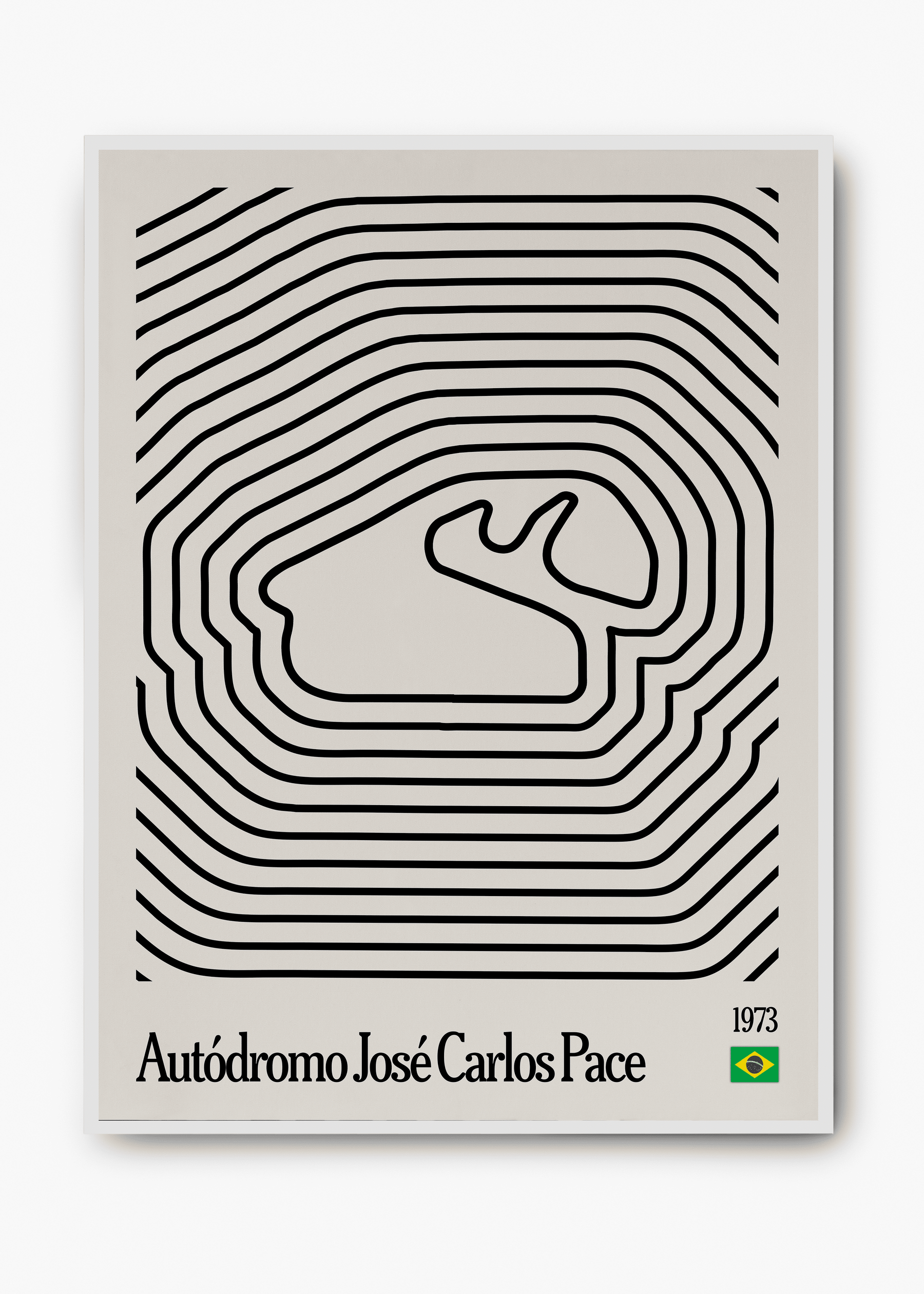 Quadro Interlagos Mosaic