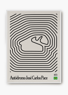 Quadro Interlagos Mosaic