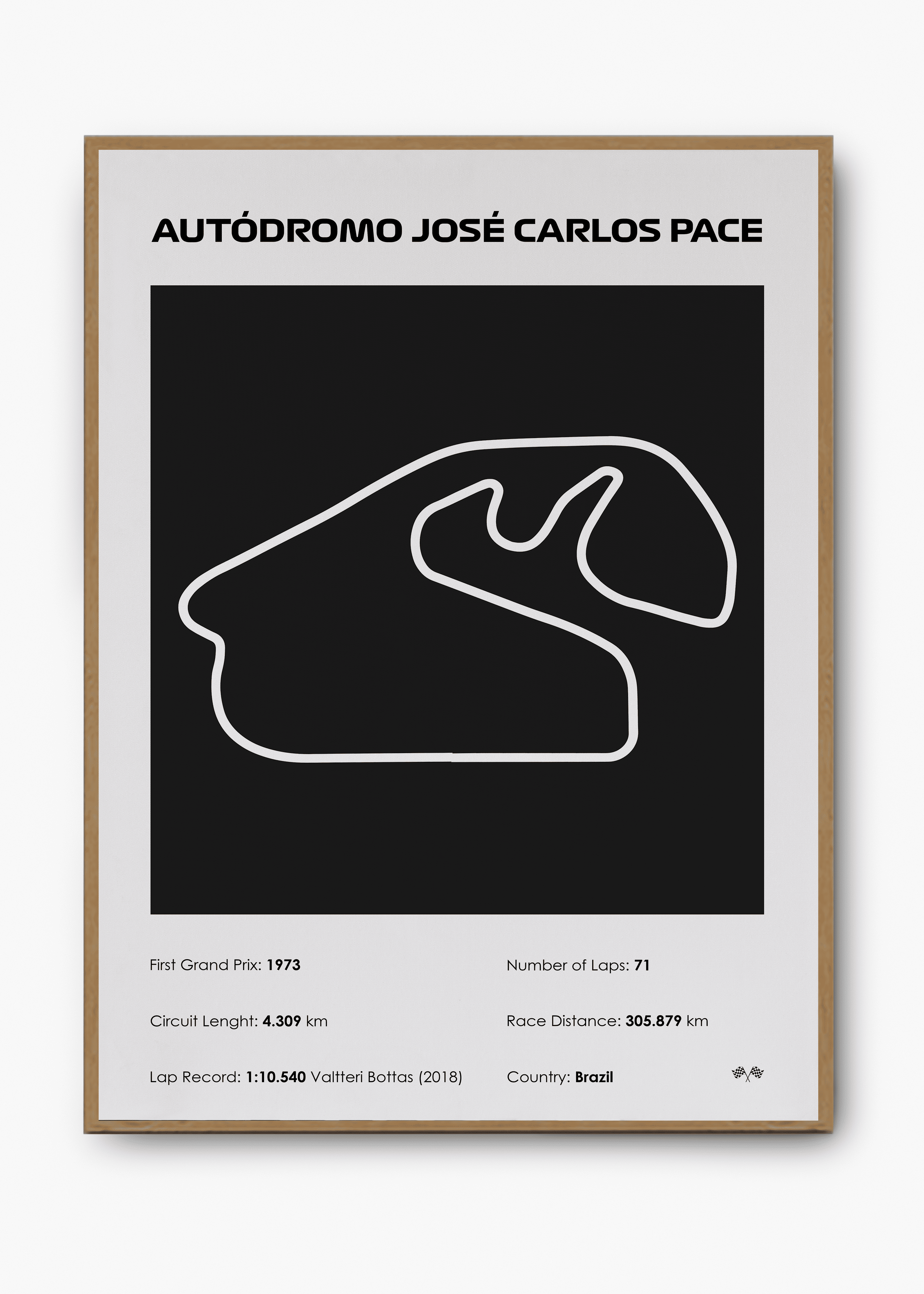 Quadro Interlagos Black