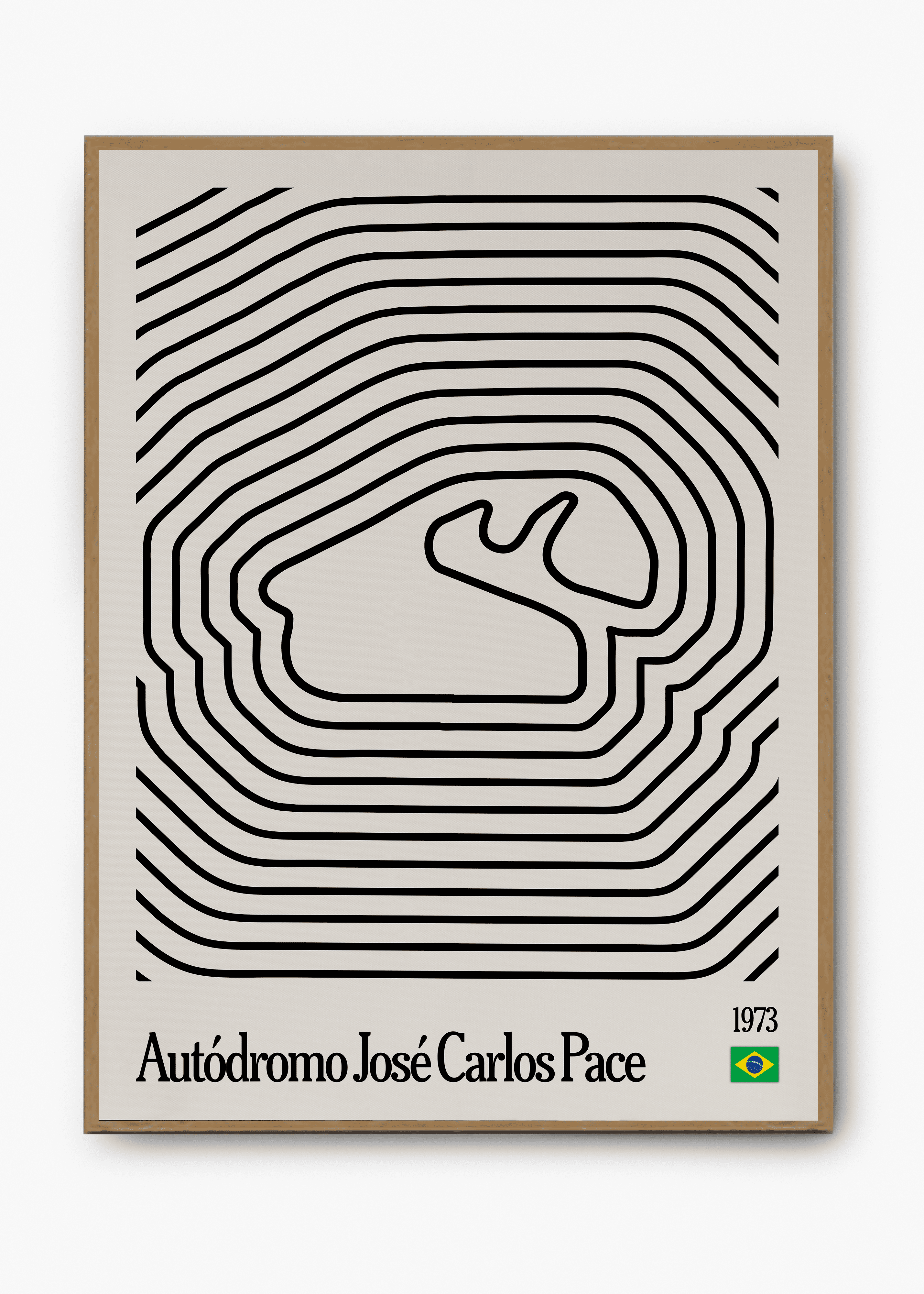 Quadro Interlagos Mosaic