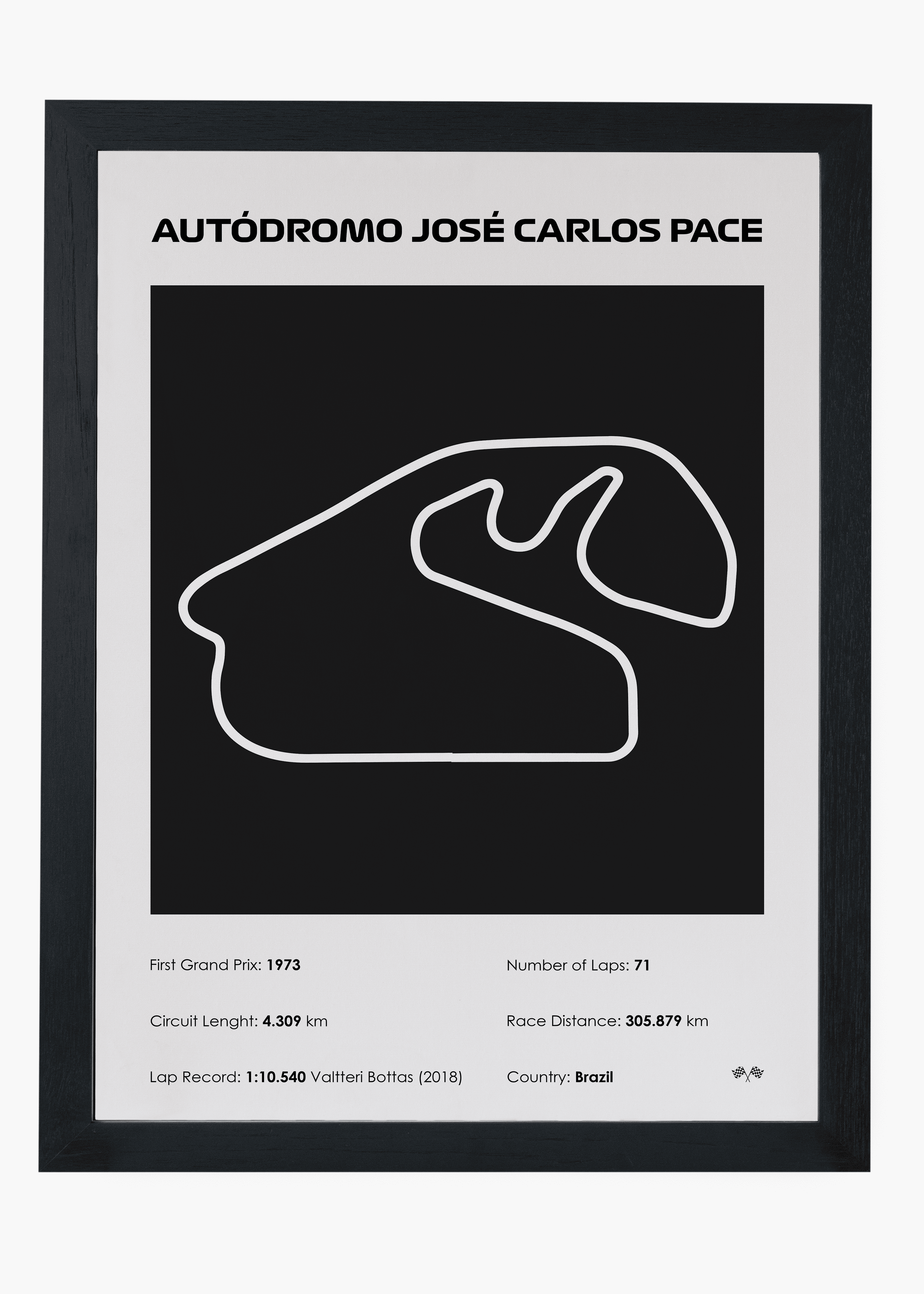 Quadro Interlagos Black