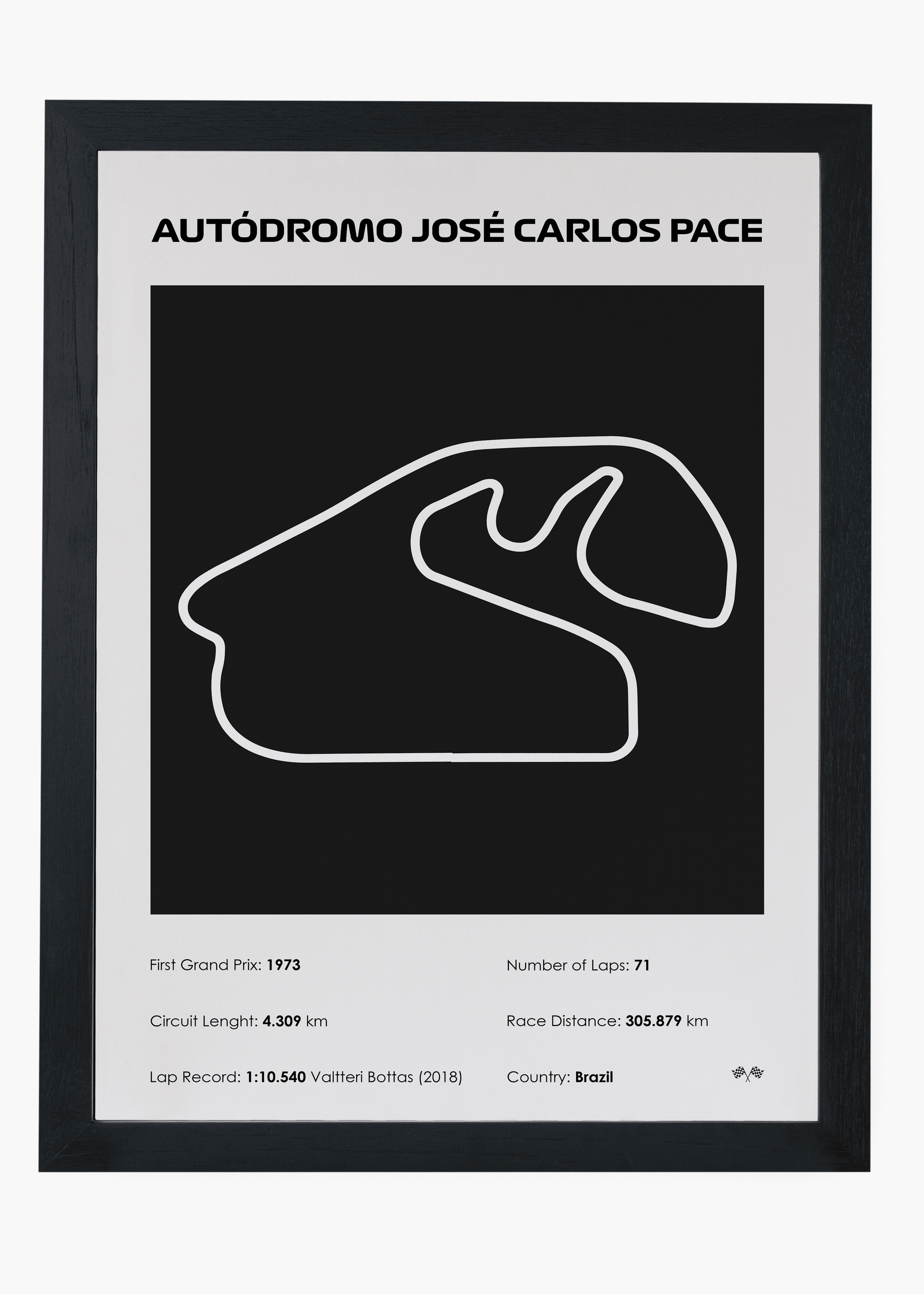 Quadro Interlagos Black